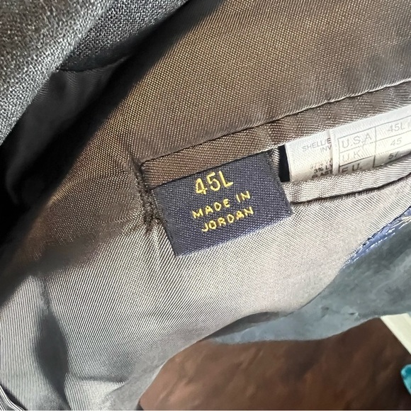 3/$30 🍂 Brooks Brothers Dark Grey Wool Blazer Jacket - Picture 10 of 10